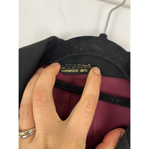 Foxwood MFG Equestrian Black Riding Blazer - Picture 4 of 16